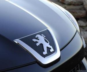 Puzzle Λογότυπο της Peugeot, μάρκας αυτοκινήτου στη Γαλλία